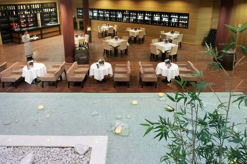 H10 Marina Barcelona Hotel Restoran foto